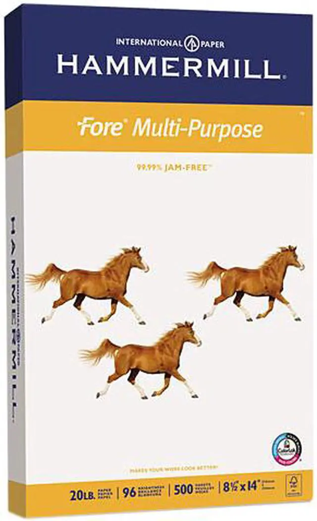 Main image of Hammermill 10329-1 Fore MP Multipurpose Paper, 96 Brightness, 20 lb, 8-1/2 x 14, White, 500/Ream