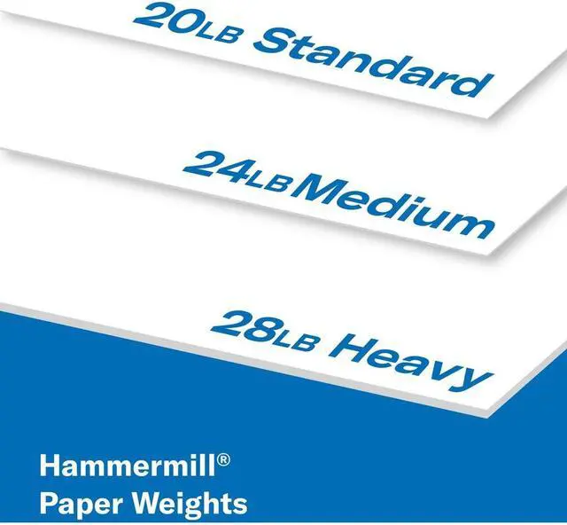 Alt view image 10 of 10 - Hammermill 105007 Copy Plus Paper - White - 92 Brightness - Letter - 8 1/2" x 11" - 500 / Ream - FSC - Acid-free, Quick Drying