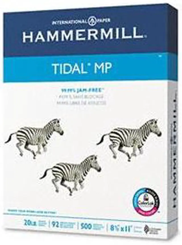Alt view image 3 of 8 - Hammermill 16200-8 Everyday Copy And Print Paper, 92 Bright, 20lb, Letter, White 5000 Sheets/Ctn