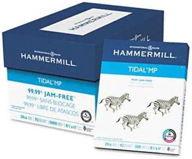 Alt view image 6 of 8 - Hammermill 16200-8 Everyday Copy And Print Paper, 92 Bright, 20lb, Letter, White 5000 Sheets/Ctn