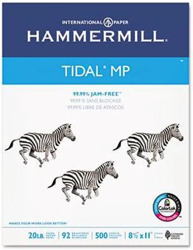 Alt view image 7 of 8 - Hammermill 16200-8 Everyday Copy And Print Paper, 92 Bright, 20lb, Letter, White 5000 Sheets/Ctn