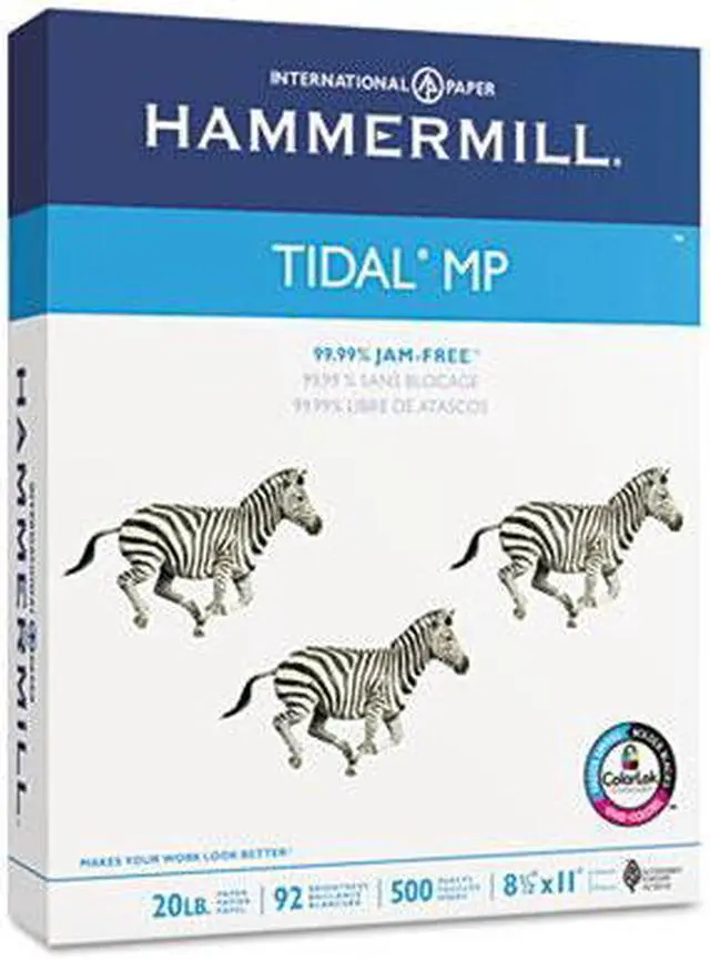 Alt view image 8 of 8 - Hammermill 16200-8 Everyday Copy And Print Paper, 92 Bright, 20lb, Letter, White 5000 Sheets/Ctn