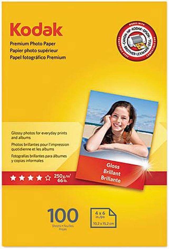 Epson 100-ct. Premium Glossy Ink Jet Photo Paper 4x6