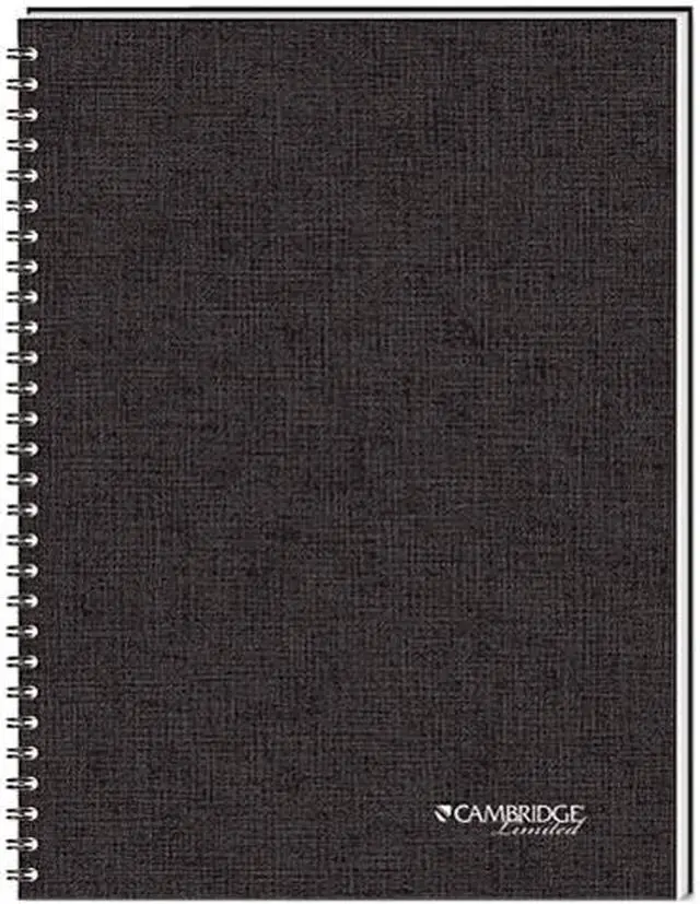 Main image of Mead 06096 Cambridge Limited QuickNotes Planner, Ruled, 5 x 8, White, 80 Sheets/Pad