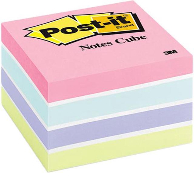 Post-it Notes, 3x3 in, 1 Cube, America's #1 Favorite Sticky Notes, Aqua  Wave, Clean Removal, Recyclable (2056-FP)
