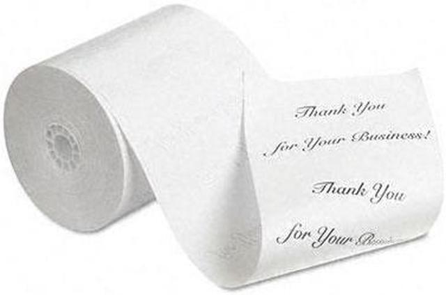 Main image of NCR 9090-3216 Thermal Paper Rolls, 3-1/8" x 230 ft, White, 8/Pack
