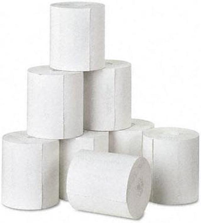 Alt view image 2 of 2 - NCR 9090-3216 Thermal Paper Rolls, 3-1/8" x 230 ft, White, 8/Pack