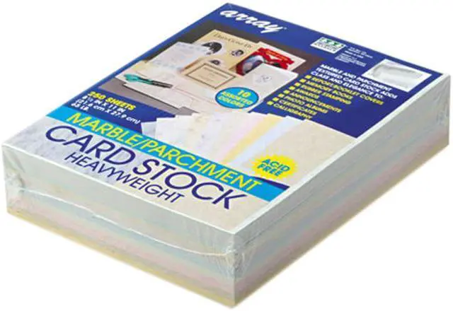 Main image of Pacon 101196 Array Card Stock, 65 lbs., Letter, Assorted Colors, 250 Sheets
