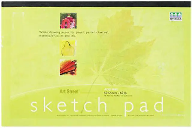 Main image of Pacon 4747 Art1st Sketch Pad, 18 x 12, White, 50 Sheets/Pad