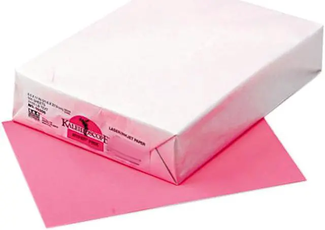 Main image of Pacon 102206 Kaleidoscope Multipurpose Colored Paper, 24lb, 8-1/2 x 11, Hyper Pink, 500/Ream