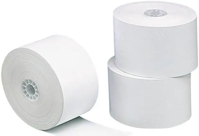 Alt view image 2 of 4 - PM Company 06370 Thermal Papr Rolls, Med/Lab/Specialty Roll, 2-1/4" x 80 ft, White, 12/Pack