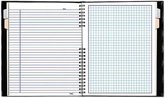 Main image of Blueline A44C81 NotePro Quad Ruled Notebook, 9-1/4 x 7-1/4, White, 192 Sheets/Pad