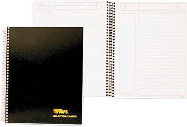 Main image of Tops 63827 JEN Action Planner, Ruled, 6-3/4 x 8-1/2, White, 84 Sheets