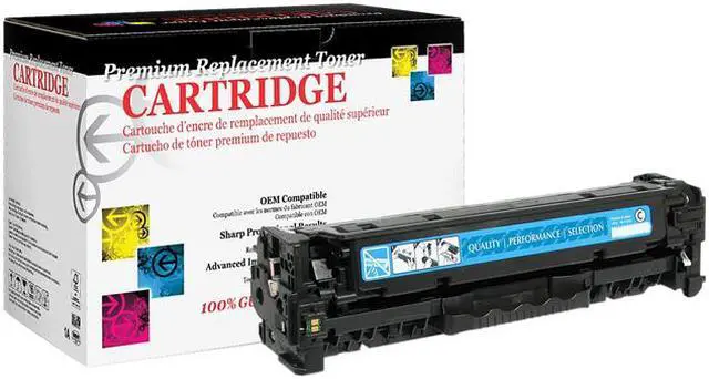 Main image of West Point Products Compatible Cyan Toner Cartridge (Alternative for HP 304A/CC531A/Canon 118)