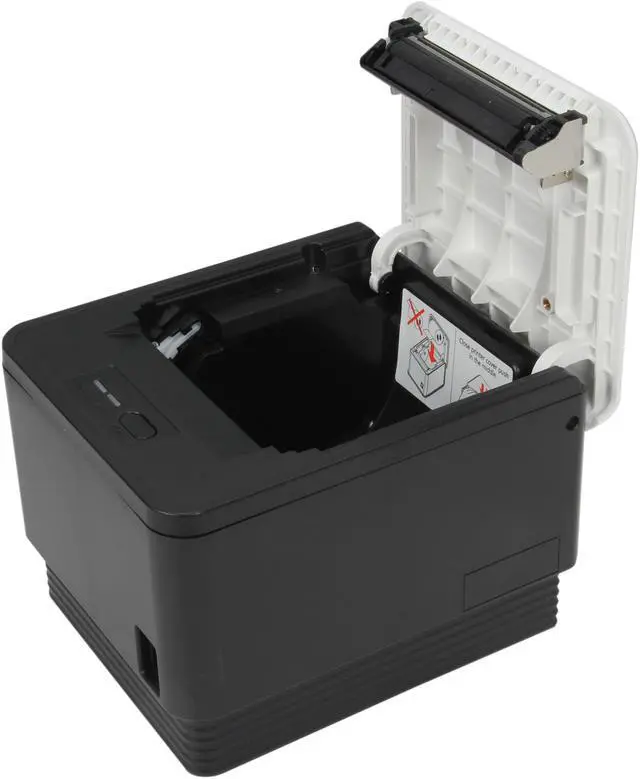Alt view image 6 of 7 - POSBANK A7 A7-W-US Thermal 200mm/Sec Thermal Printer, 200mm/Sec, ESC POS, Jam-Free, Wht, Dual USB/Serial, w/Cables
