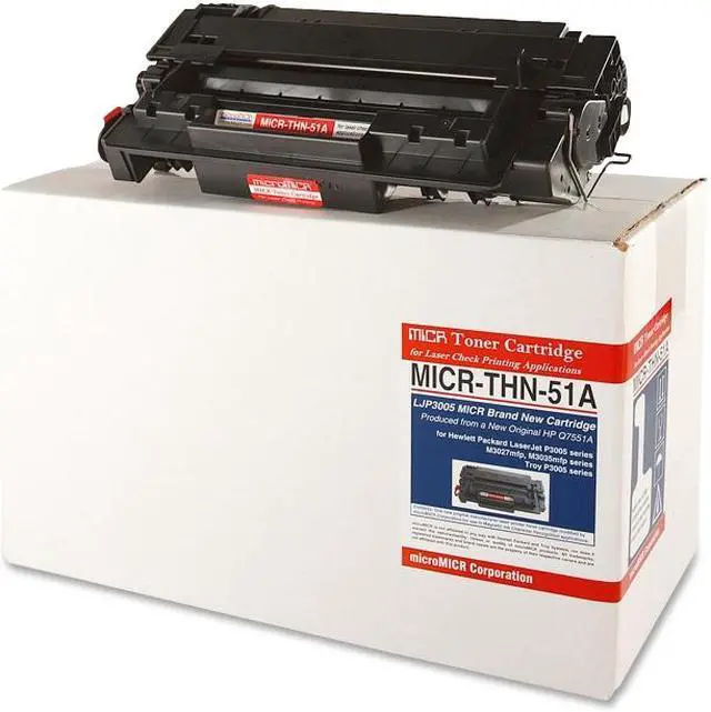 Main image of microMICR MICRTHN51A Black Compatible MICR Toner