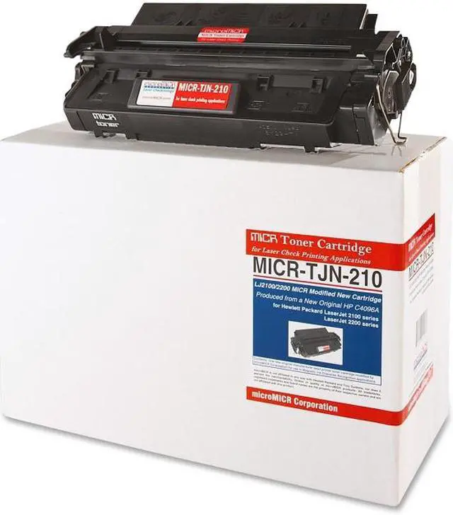 Main image of microMICR MICRTJN210 Black Compatible MICR Toner