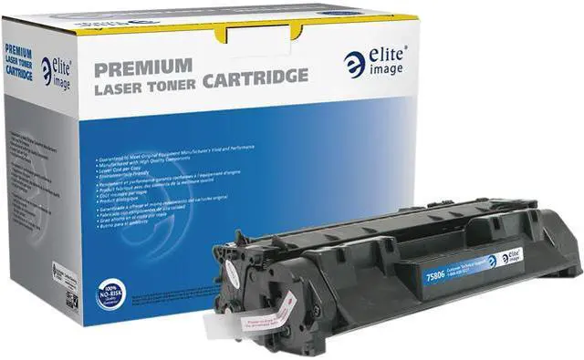Main image of Elite Image Compatible Black Toner Cartridge Replacement for HP 80A CF280A