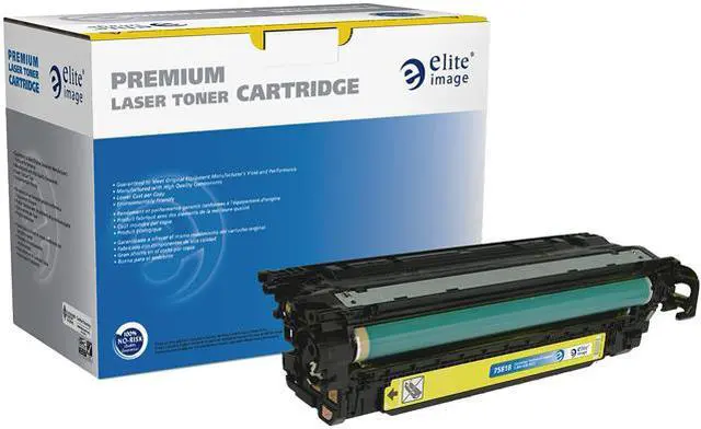 Main image of Elite Image Compatible Yellow Toner Cartridge Replacement for HP 507A CE402A