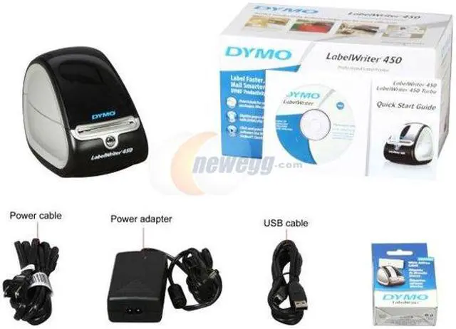 Alt view image 9 of 9 - Dymo LabelWriter 450 Direct Thermal Printer
