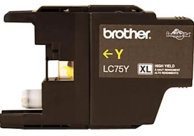 Main image of Ninestar Corporation NB-0LC75Y Ink Cartridge Alternative for Brother MFC-J6510, MFC-J6710, MFC-J6910 - Yellow