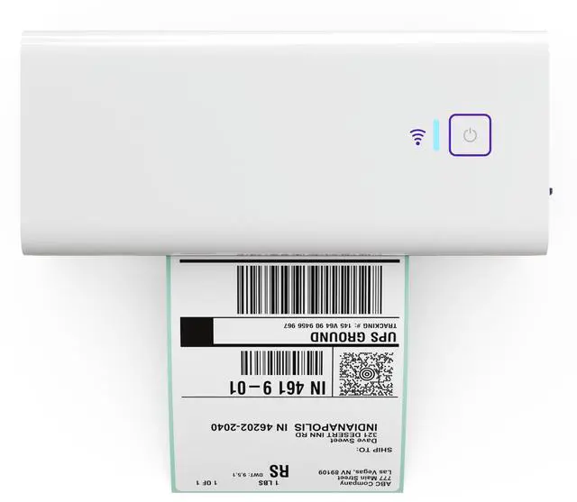 Alt view image 12 of 13 - Rollo X1040 Wireless Shipping Label Printer - Wi-Fi Thermal Label Printer 4x6 for Shipping Packages - AirPrint from iPhone, iPad, Mac - Supports Windows, Chromebook, Android, Linux
