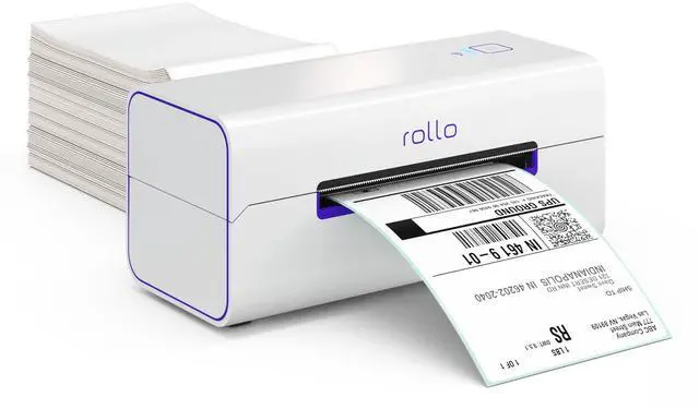 Alt view image 13 of 13 - Rollo X1040 Wireless Shipping Label Printer - Wi-Fi Thermal Label Printer 4x6 for Shipping Packages - AirPrint from iPhone, iPad, Mac - Supports Windows, Chromebook, Android, Linux