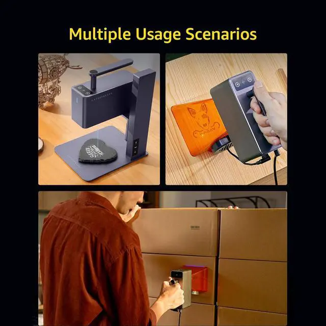 Alt view image 2 of 3 - LaserPecker LP2 Portable and Handheld Laser Engraver