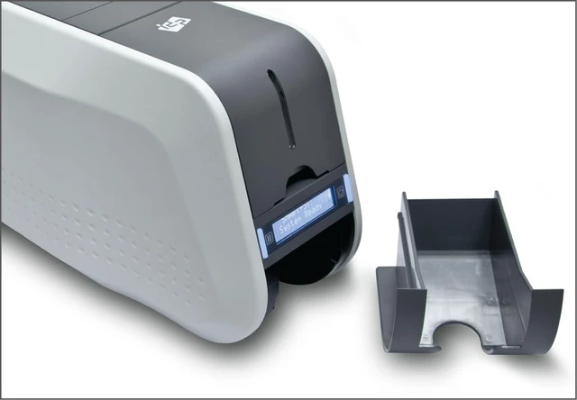 Alt view image 2 of 6 - IDP SMART-51S ID Card Printer EZLoad Kit: Includes Printer, Color Ribbon, 100 Cards and Software (17 sec/card YMCKO) (5 sec/card Mono) (300 dpi Color/1200 dpi Mono) (USB) - 651398KEZ