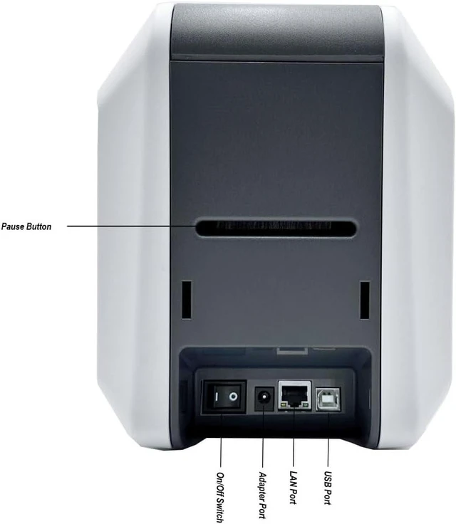 Alt view image 2 of 6 - IDP SMART-51D ID Duplex Card Printer EZLoad Kit: Includes Printer, Color Ribbon, 100 Cards and Software (17 sec/card YMCKOK) (5 sec/card Mono) (300 dpi Color/1200 dpi Mono) (USB) - 651399KEZ