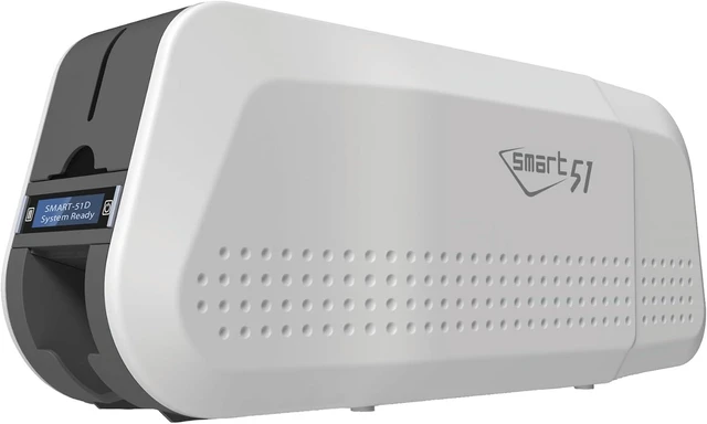 Alt view image 4 of 6 - IDP SMART-51D ID Duplex Card Printer EZLoad Kit: Includes Printer, Color Ribbon, 100 Cards and Software (17 sec/card YMCKOK) (5 sec/card Mono) (300 dpi Color/1200 dpi Mono) (USB) - 651399KEZ