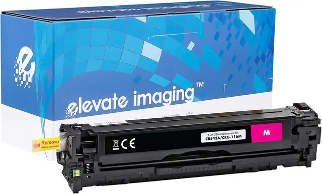 Main image of Elevate Remanufactured AHWCB543A Magenta Toner, Replacement for HP CB543A 125A