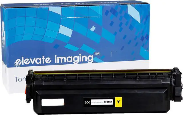 Main image of Elevate Remanufactured AHWAHWF4124C0RC Yellow Toner, Replacement for HP CF412X 410X