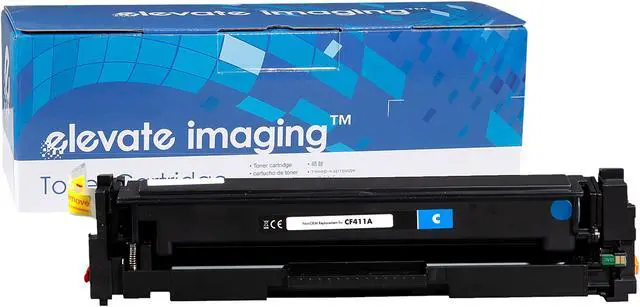 Main image of Elevate Remanufactured AHWAHWF4112B0RC Cyan Toner, Replacement for HP CF411A 410A
