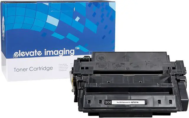Main image of Elevate Remanufactured AHWQ7551A Black Toner, Replacement for HP Q7551A 51A
