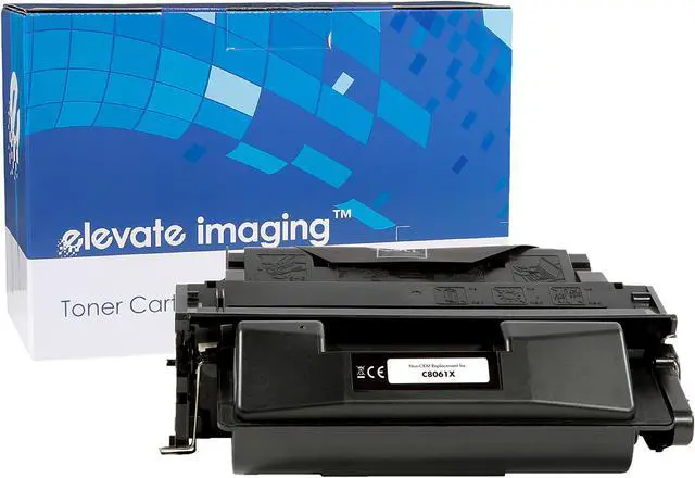 Main image of Elevate Remanufactured AHWAHW80611B0RC Black Toner, Replacement for HP C8061A 61A