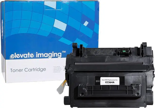 Main image of Elevate Remanufactured AHWCC364A Black Toner, Replacement for HP CC364A 64A