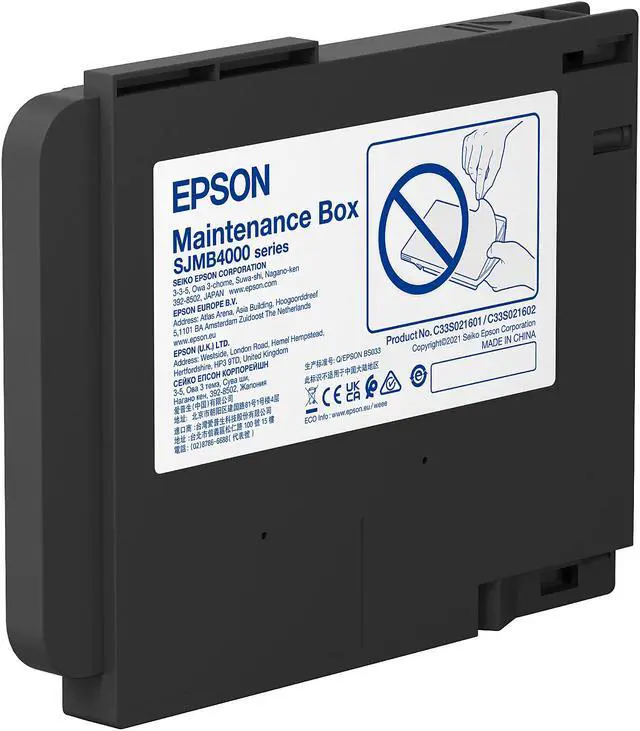 Main image of EPSON C33S021601 ColorWorks C4000 Maintenance Box