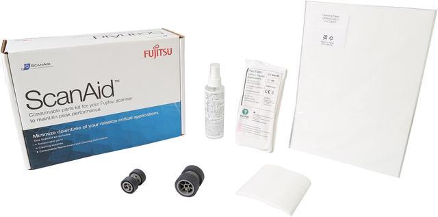 Fujitsu CG01000-524801 ScanAid Cleaning Kit for Fujitsu fi Fujitsu CG01000-524801 ScanAid Cleaning Kit for Fujitsu fi