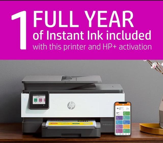 HP OfficeJet Pro 8034e Wireless All-In-One Inkjet Printer with 12 months of  Instant Ink Included with HP+ White OfficeJet Pro 8034e - Best Buy