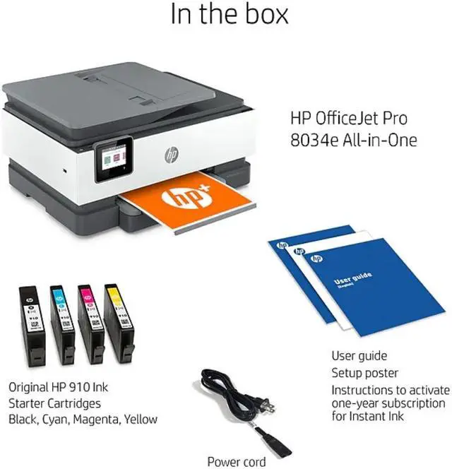 Alt view image 9 of 9 - HP OfficeJet Pro 8034e Wireless Color All-in-One Printer with 1 Full Year Instant Ink with HP+ (1L0J0A#B1H)