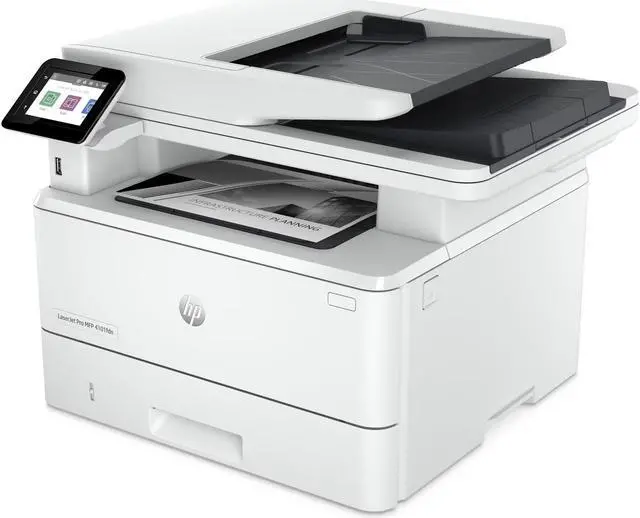 Alt view image 3 of 3 - HP LaserJet Pro MFP 4101dw MFP Letter: Up to 42 ppm Black; A4: Up to 40 ppm Black; Print speed (Landscape, A5): Up to 63 ppm Black Ethernet (RJ-45) / USB / Wi-Fi Laser; Print resolution technology: HP FastRes 1200, HP ProRes1200, Economode