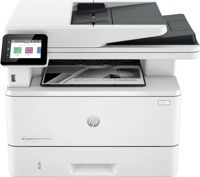 Alt view image 2 of 3 - HP LaserJet Pro MFP 4101fdw Wireless Printer 2Z619F