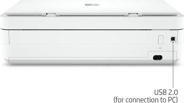 Alt view image 7 of 7 - HP ENVY 6052 Wireless All-in-One Color Inkjet Printer, Mobile Print, Scan & Copy, Instant Ink Ready, Manufacturer Renewed with 1 year HP Warranty