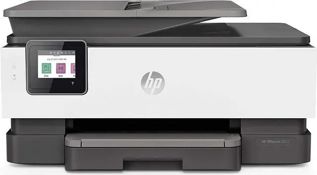 Main image of HP OfficeJet Pro 8022E All-in-One Color Printer, Manufacturer Renewed with 1 year HP Warranty