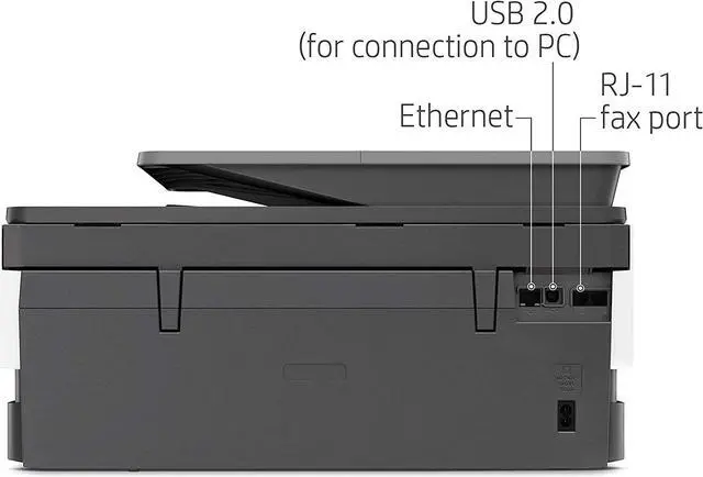 Alt view image 8 of 8 - HP OfficeJet Pro 8022E All-in-One Color Printer, Manufacturer Renewed with 1 year HP Warranty