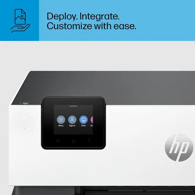 Alt view image 14 of 20 - HP OfficeJet Pro 9110b Printer, Color, Printer for Home and home office, Print, Wireless; Two-sided printing; Print from phone or tablet; Touchscreen; Front USB flash drive port