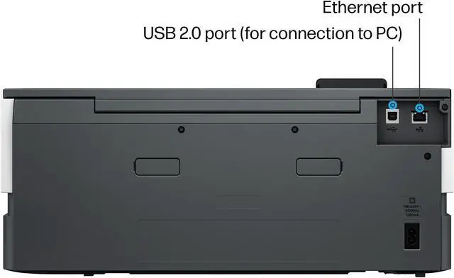 Alt view image 15 of 20 - HP OfficeJet Pro 9110b Printer, Color, Printer for Home and home office, Print, Wireless; Two-sided printing; Print from phone or tablet; Touchscreen; Front USB flash drive port