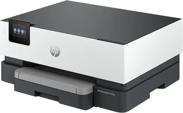 Alt view image 16 of 20 - HP OfficeJet Pro 9110b Printer, Color, Printer for Home and home office, Print, Wireless; Two-sided printing; Print from phone or tablet; Touchscreen; Front USB flash drive port