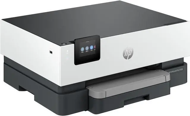 Alt view image 17 of 20 - HP OfficeJet Pro 9110b Printer, Color, Printer for Home and home office, Print, Wireless; Two-sided printing; Print from phone or tablet; Touchscreen; Front USB flash drive port